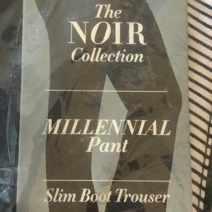 Size 28T Torrid Black Trousers